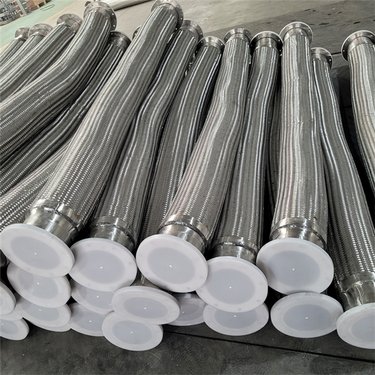 304不锈钢内衬四氟金属软管 化工管道连接的工业利器